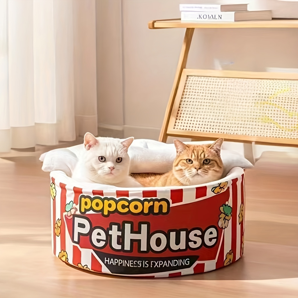 pet house kennel super large instant noodle beds cushion cup Product details 4