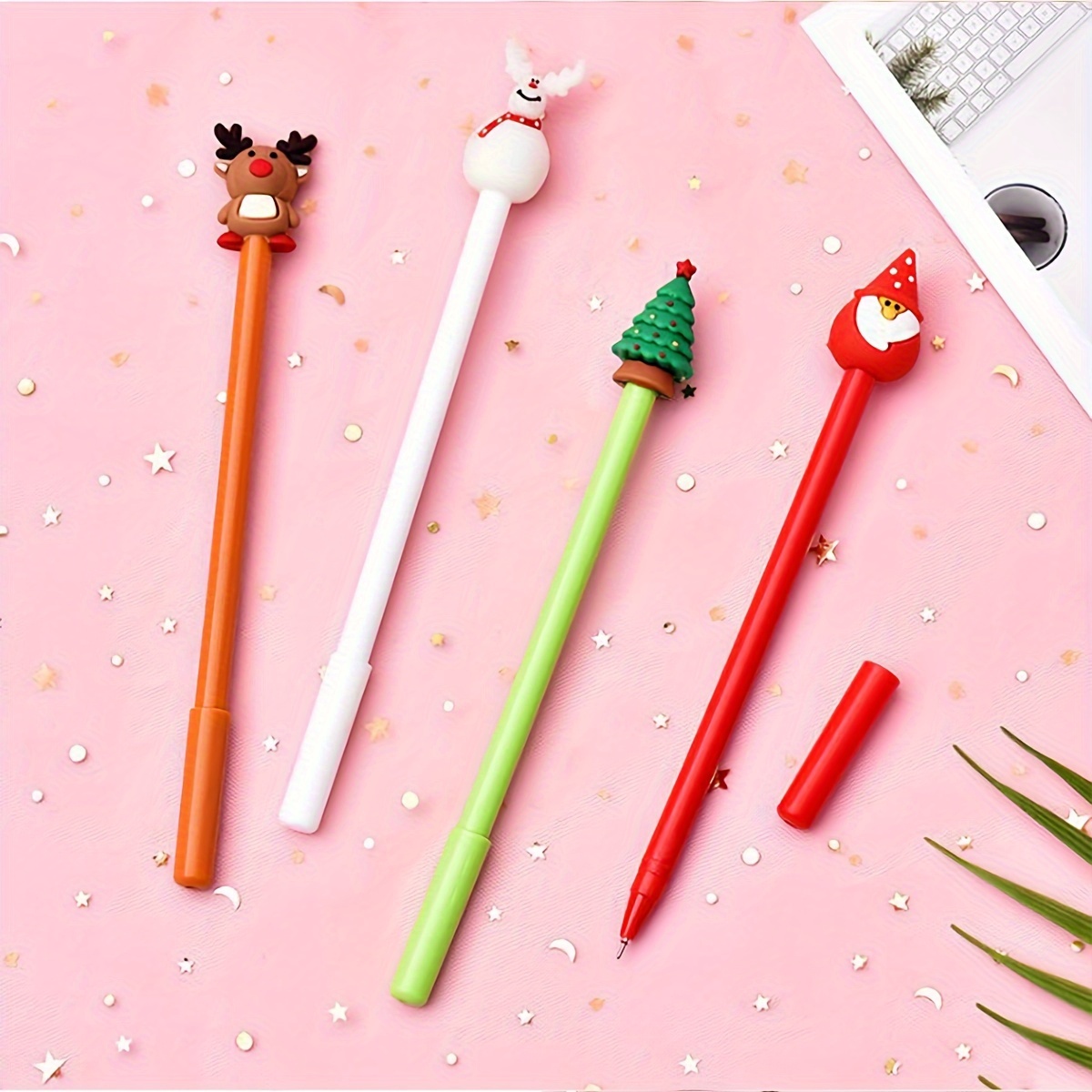 

Christmas Pens: 4 Pcs, , Suitable For Learning And Use, , Personalized,
