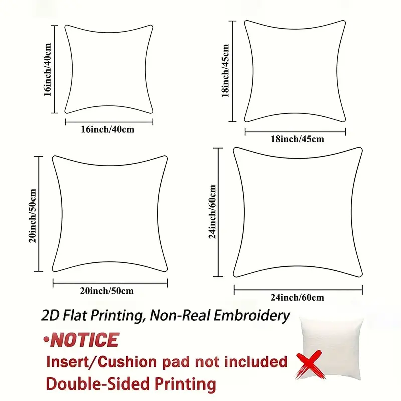 2d flat printing 4pcs witch and castle throw pillow covers autumn decorative accent cushion covers for non real embroidery double sided luxurious sofa room bedroom decoration without pillow inserts yh lcx67965 67968 for halloween Product details 6