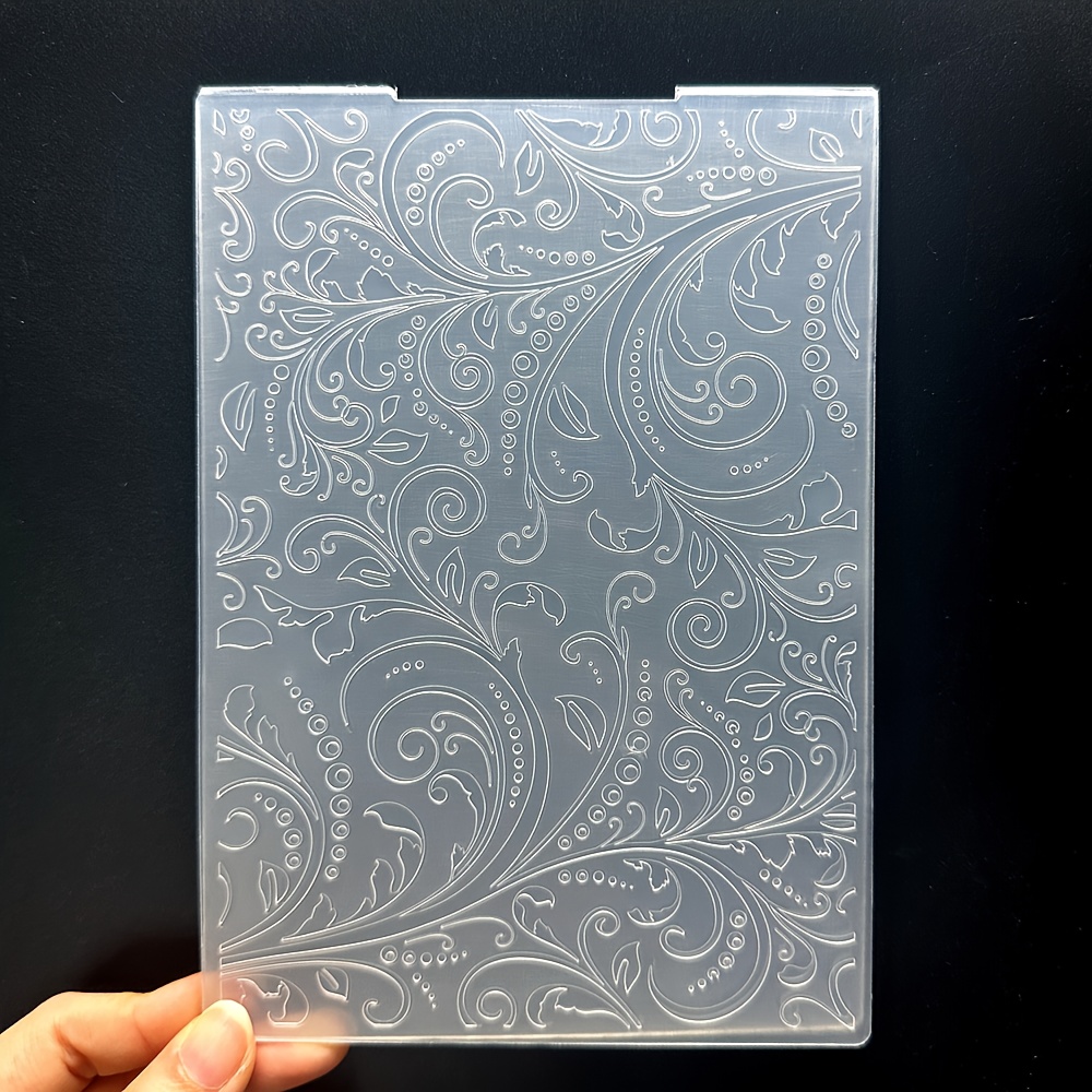 Pattern Embossing Folder - 3d Embossed Template, Cards, Scrapbooking, Diy Crafts, Gift Tags, And More