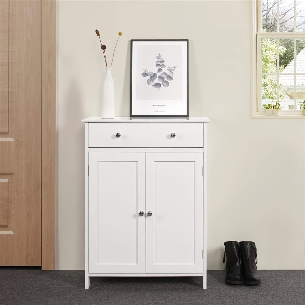 

Bathroom Cabinet With A Pages Of And A Drawer White, Storage Drawer Units