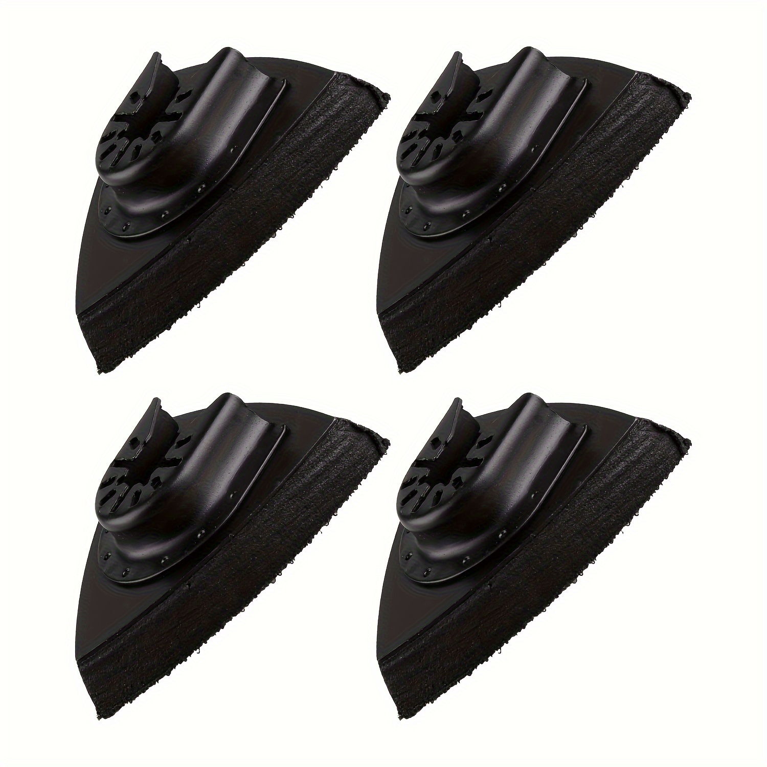 Image of 4pcs High-density Foam Sanding Blocks With Carabiner Clips - Pads For Woodworking & Furniture Finishing