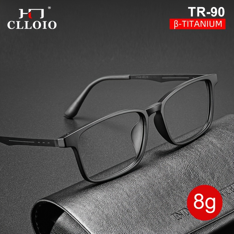 

1pc Clloio Men' , Frame, - , Non-deformable, , -rimmed, Pc , Decorative , -, , Case