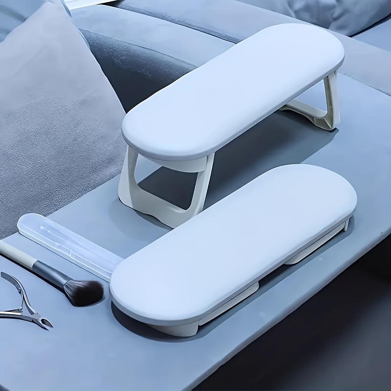 

Foldable Nail Pillow, Manicure Tool For Hand Resting & Easy Nails Design, Comfortable And Easy-to-clean, Suitable For Home Use Or Beauty Salon