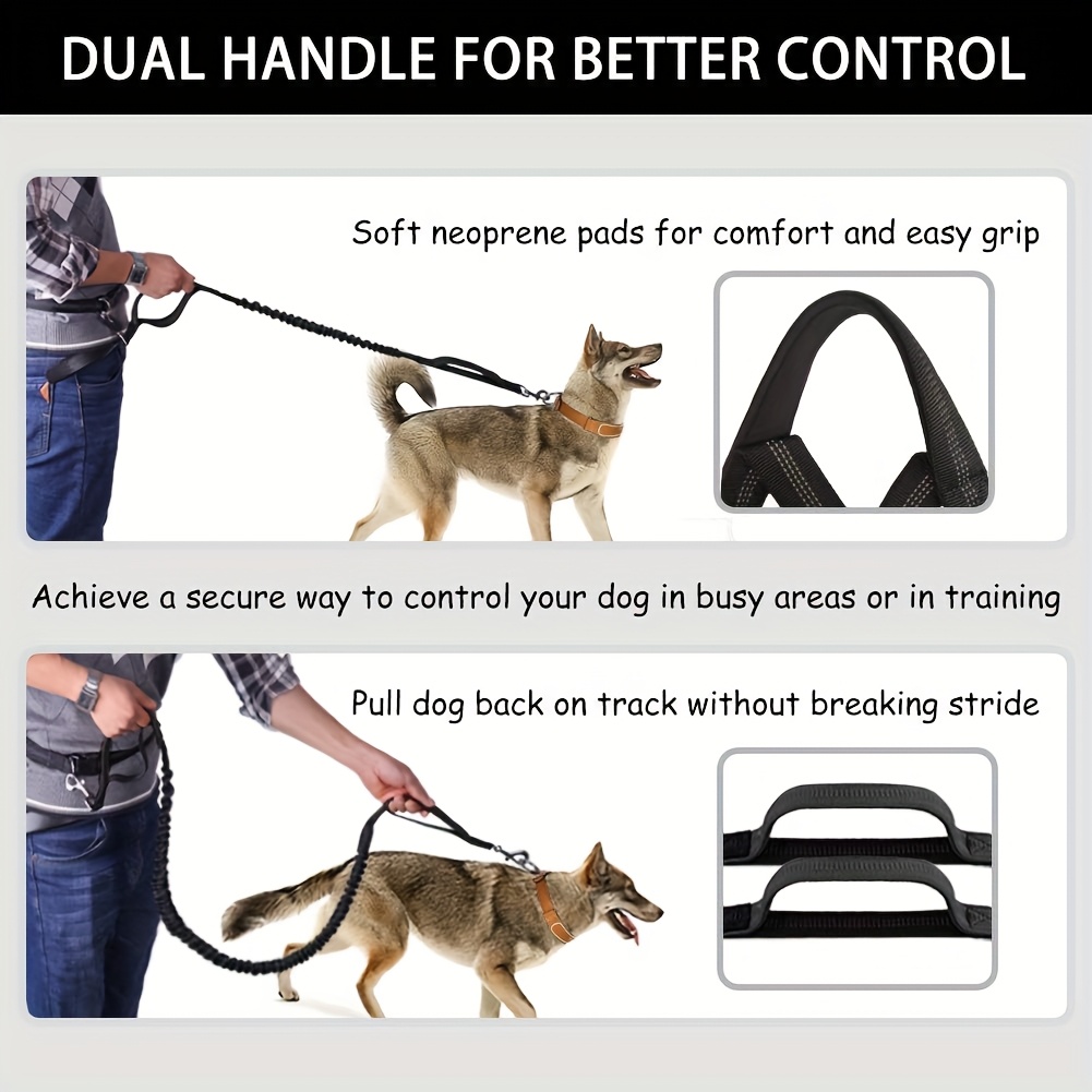 a portable multifunctional waist bag with a leash for walking dogs designed for   and adjustability Product details 2