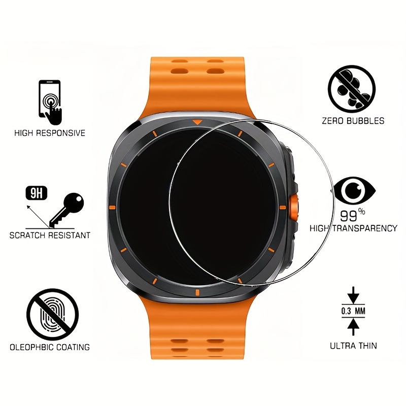 protector pantalla vidrio templado reloj inteligente Temu Mexico