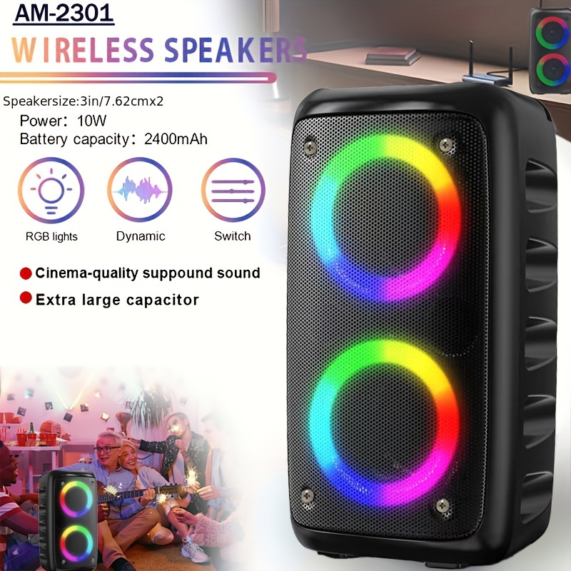 

Kinglucky Wireless Led Subwoofer, , 40w , Subwoofer, Wireless , , 5.3, Tws