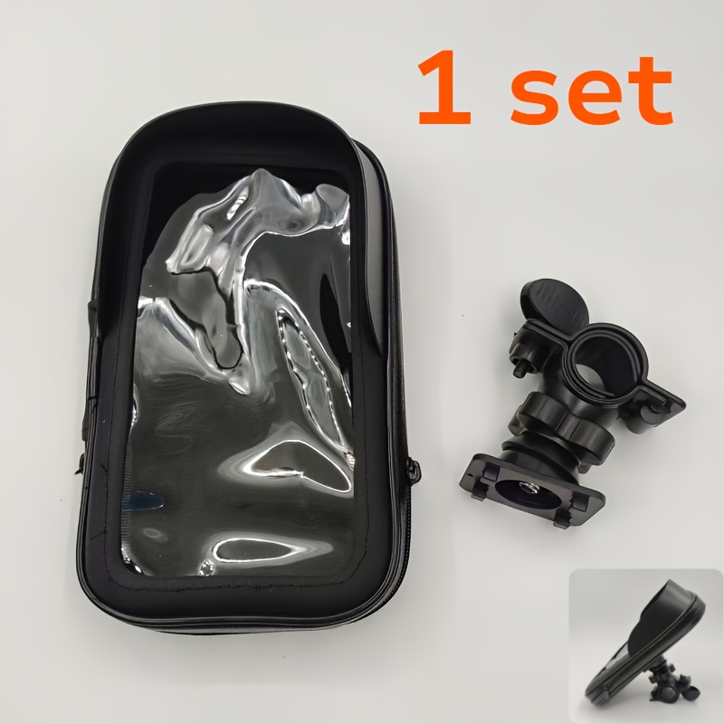 E-shop 1 Set, Outdoor Fahrrad Elektrofahrzeug Handyhalter 360° drehbar verstellbare Navigationshalterung, Motorrad Handyhalter für Fahrer, geeignet für