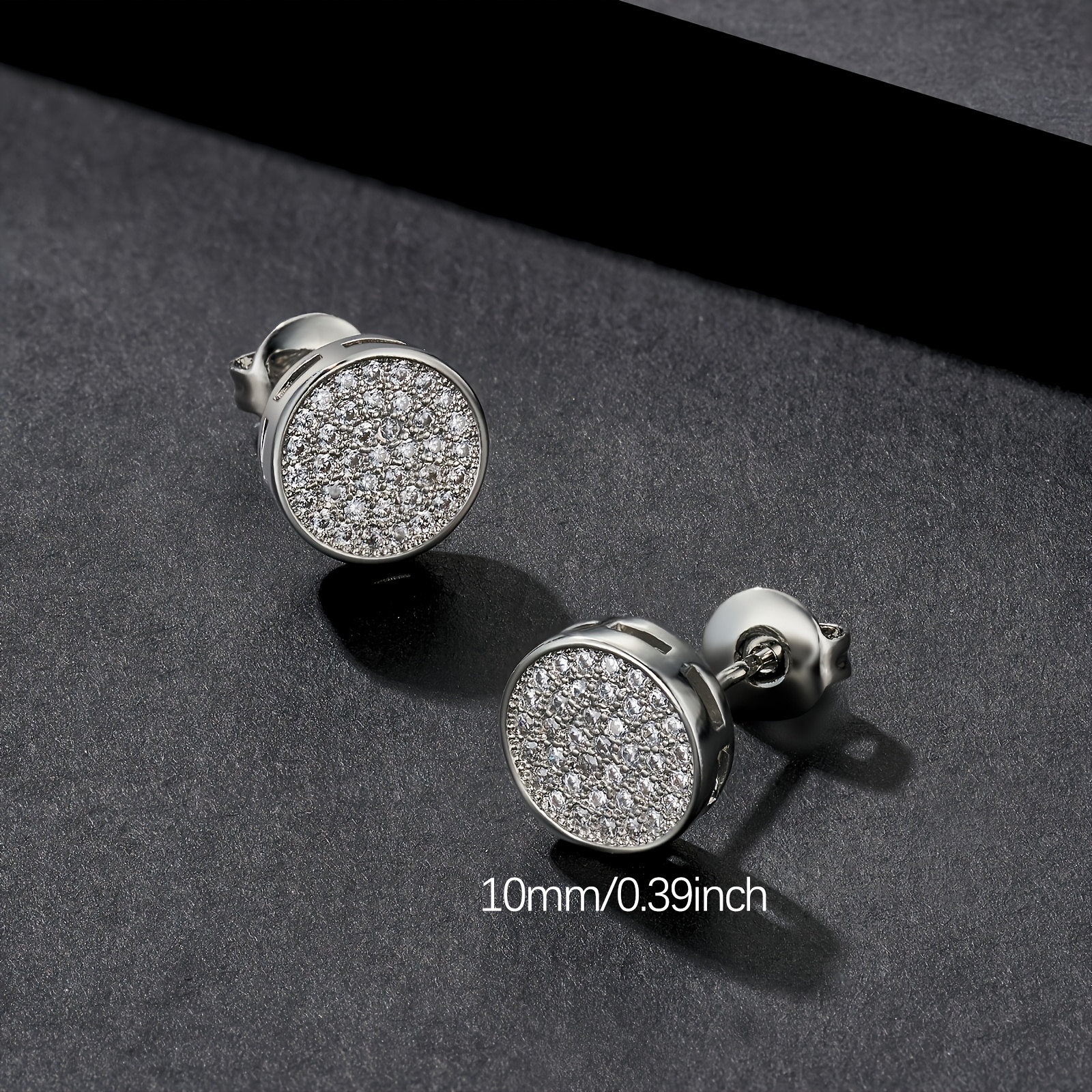 Fashionable 8mm Round Earrings for Any Occasion