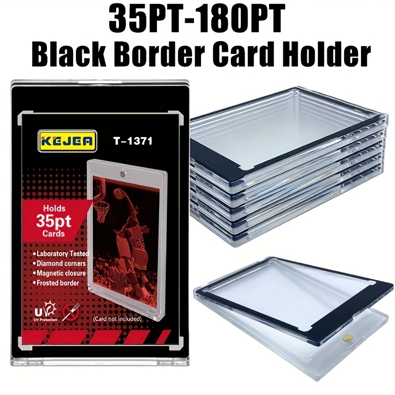 

Trading Card Sleeves - 35pt To 180pt Thickness, Pvc Protective Cases For Sports & Collectibles