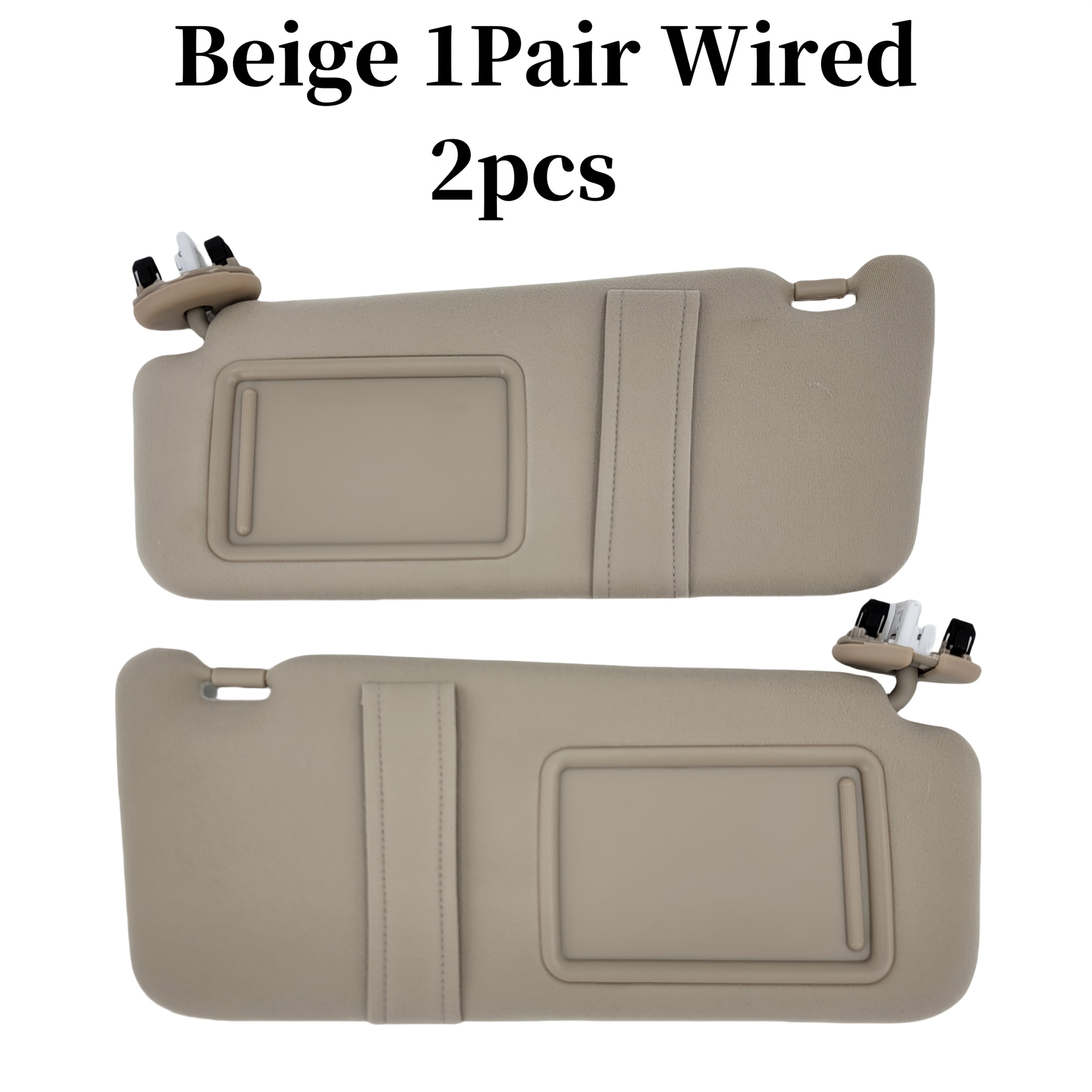 LH Sde Sun Vsor Gray W/O Sunroof For Toyota Camry 2.5L 3.5L 2012-2017 - Foto 14