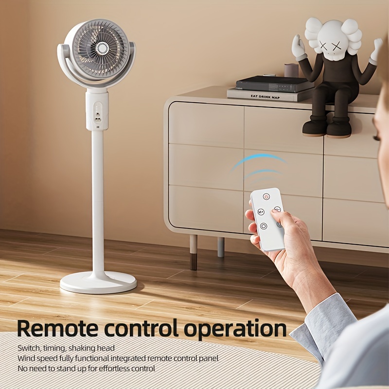 3 in 1 Desktop/standing/floor Fan Remote Control Oscillating - Temu