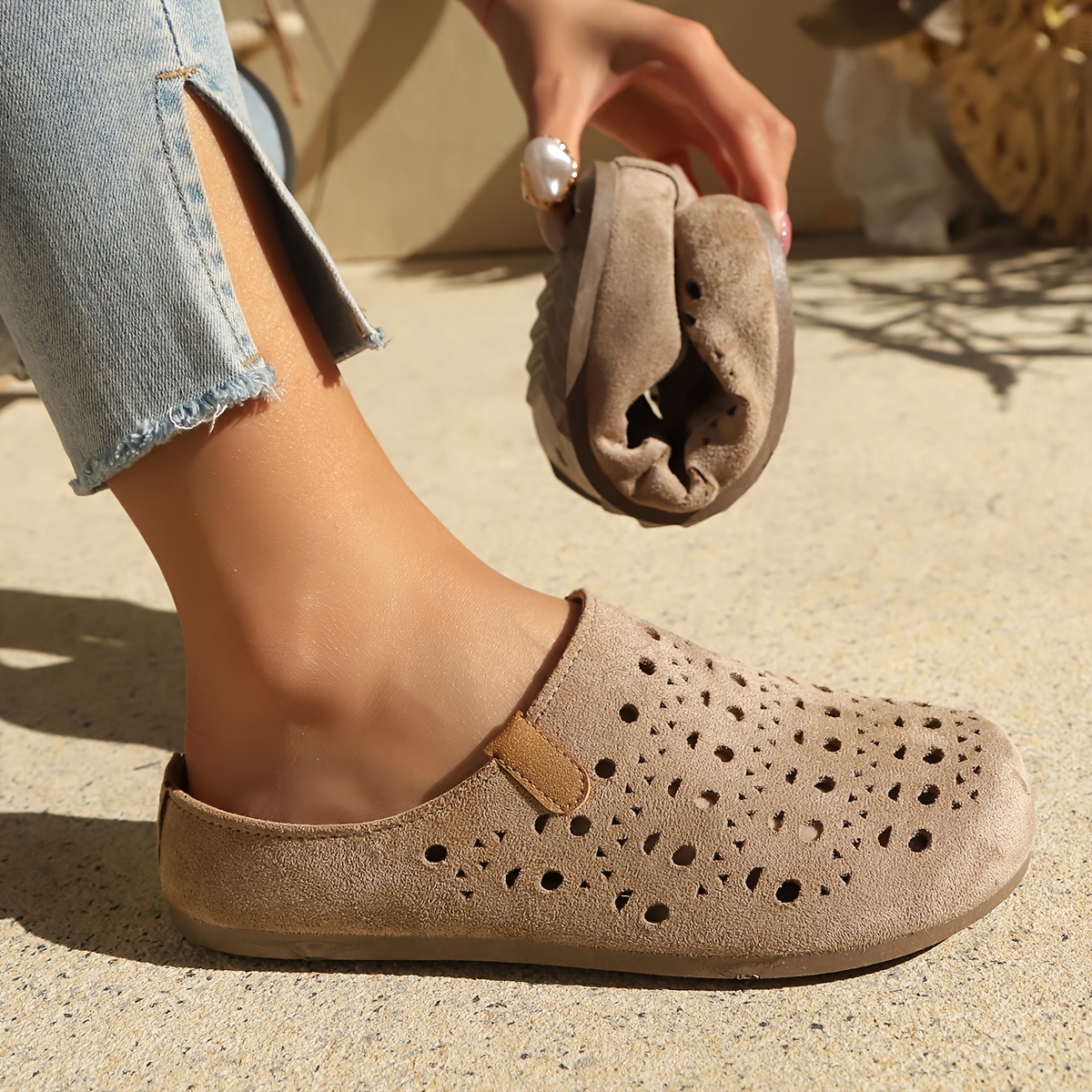 E-shop Outdoor-Mode Vier-Jahreszeiten Vintage Freizeitschuhe, Mules, Clogs, deutsche Trainingsschuhe für Damen, neue ganzjährige vielseitige