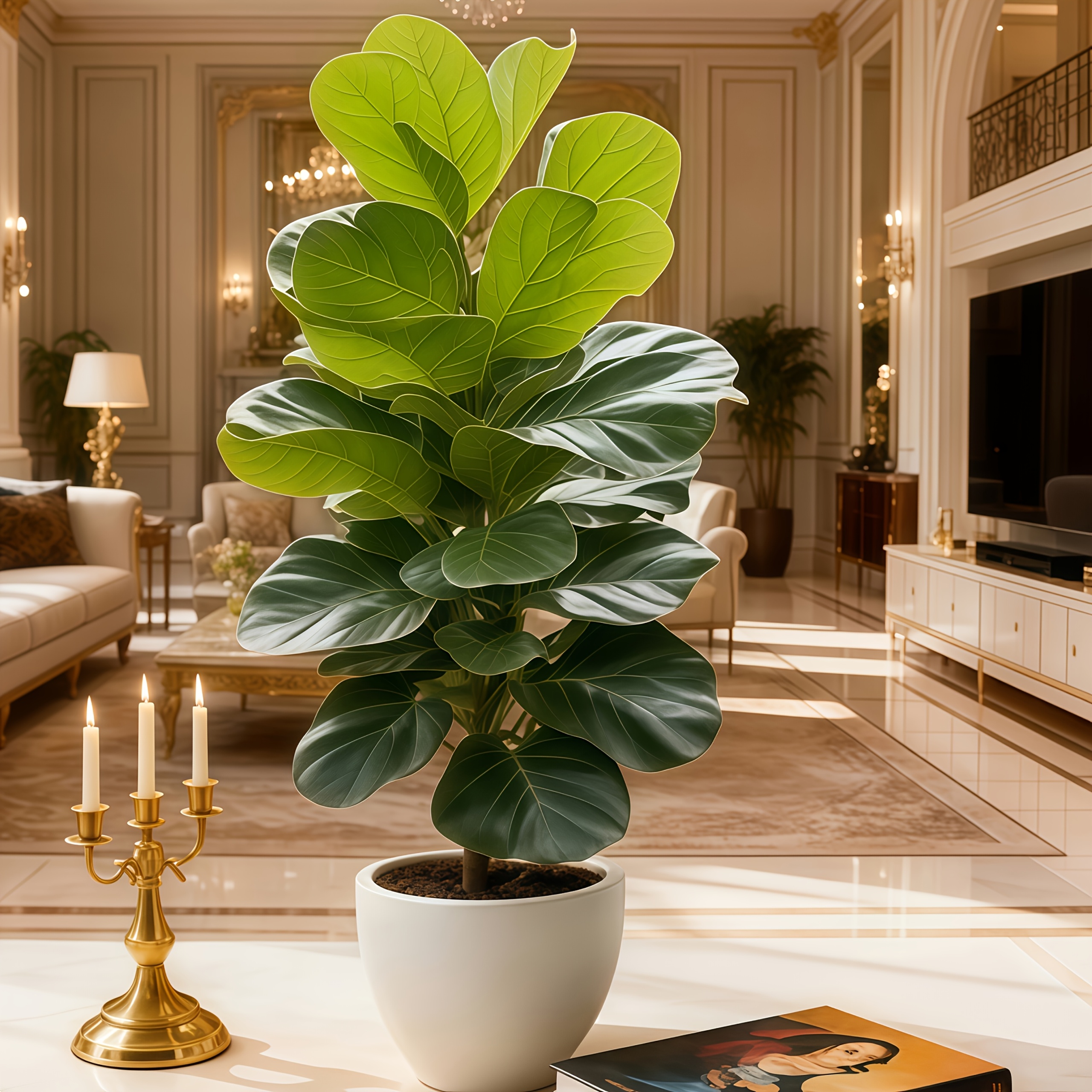 1 Planta Verde Artificial | Vegetación Tropical Realista para Bodas, Hoteles, Jardines al Aire Libre y Decoración del Hogar | Perfecta para Aniversarios, Día de Acción de Gracias, Halloween, Navidad, Festival de Palmas, Día de los Abuelos - Apta para Todas las Estaciones