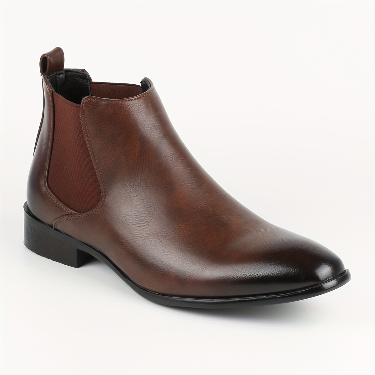 mens pointed toe ankle boots dress shoes men's - Temu United Arab Emirates