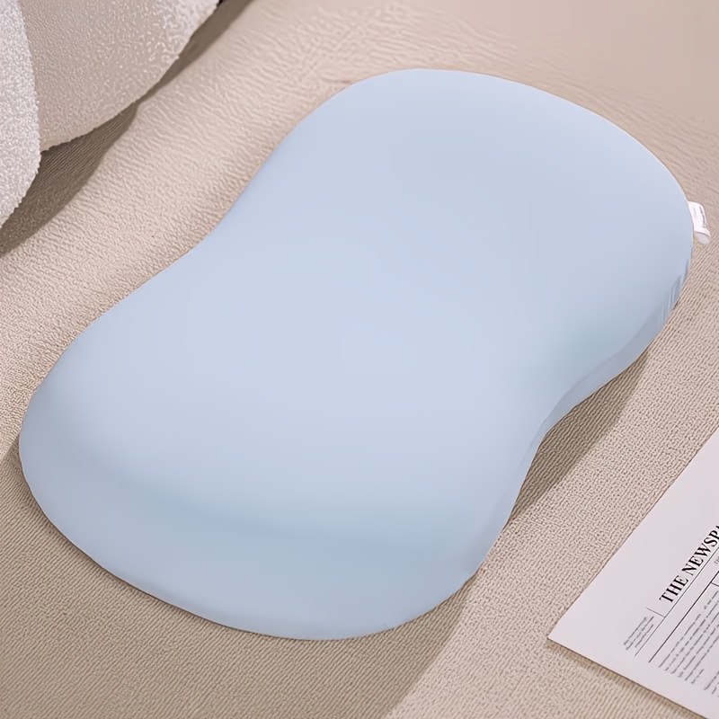 TEMU 昼寝用枕 寮の一人暮らし用枕 睡眠枕 ベッド枕 低反発猫のお腹枕 取り外して洗える