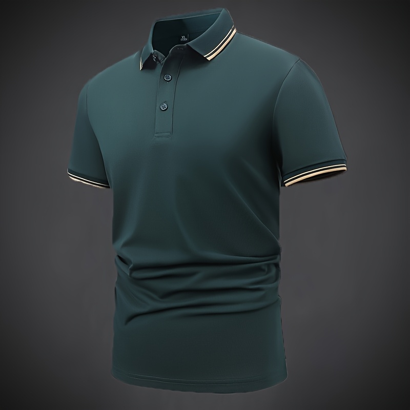 Men's Shirt Short Sleeve 2026 New Summer Lightweight Business T-Shirt Casual Collared Half-Sleeve