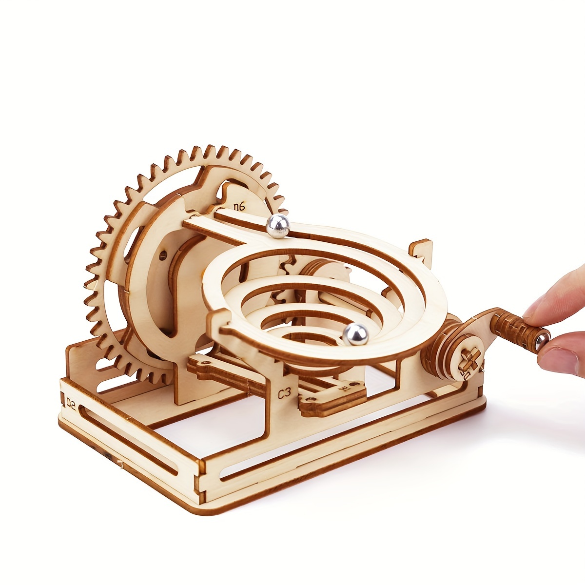 TEMU 3d Wooden Puzzles For Adults And Teens Diy Model Building Kits With Mechanical Puzzles Christmas Gift
