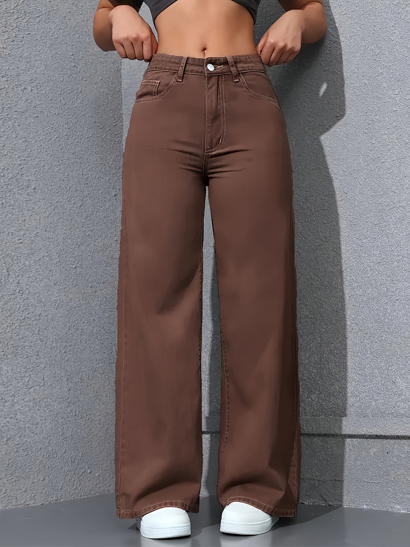 Women'S Straight-Leg Casual Trousers