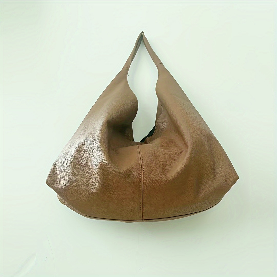 Soft leather slouchy hot sale hobo bag