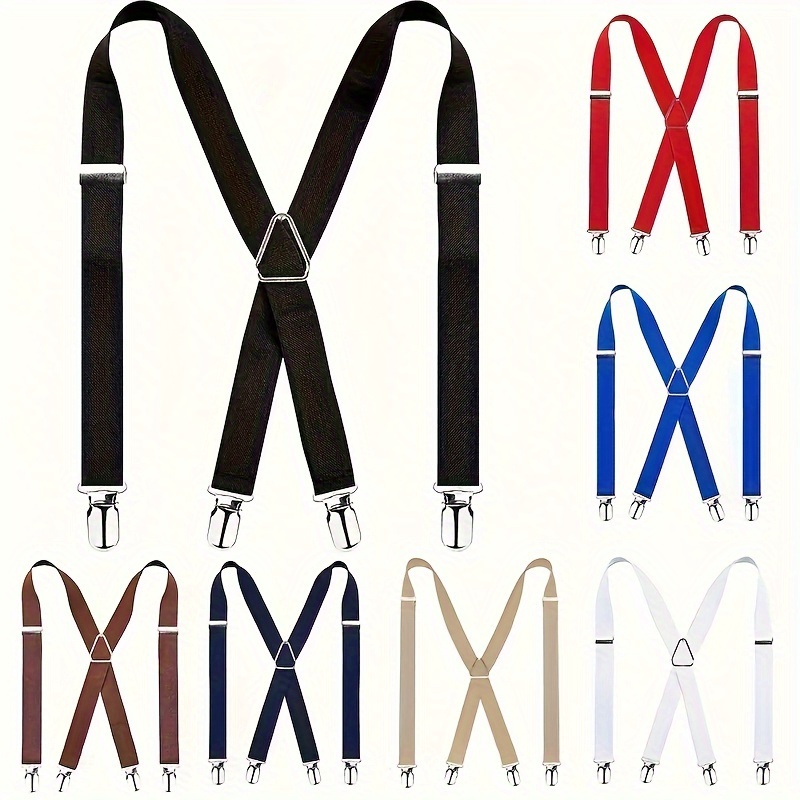 

- X-shaped Suspenders Embroidery & - For Or Nights