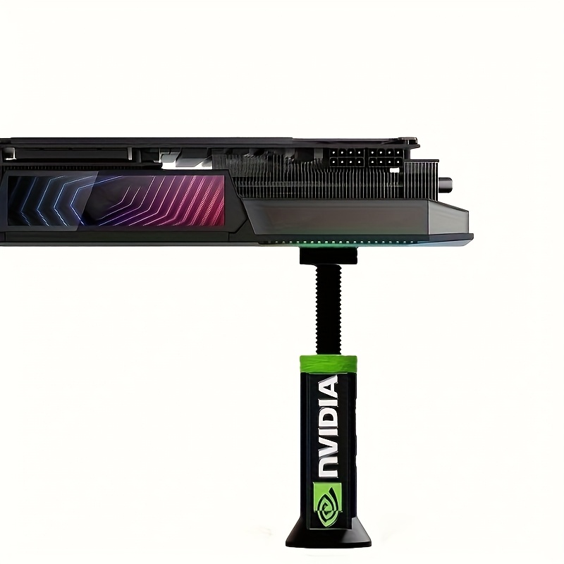 E-shop PC Grafikkartenhalterung, GPU Stützständer, minimalistische Hardware, einfache Installation, kompatibel mit NVIDIA/AMD Grafikkarten und PCIe