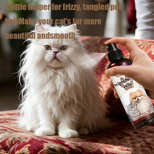 faelute quick smooth anti matting spray effortlessly detangles knots eliminates and reduces frizz suitable for daily grooming of dogs and cats coats soft smooth and