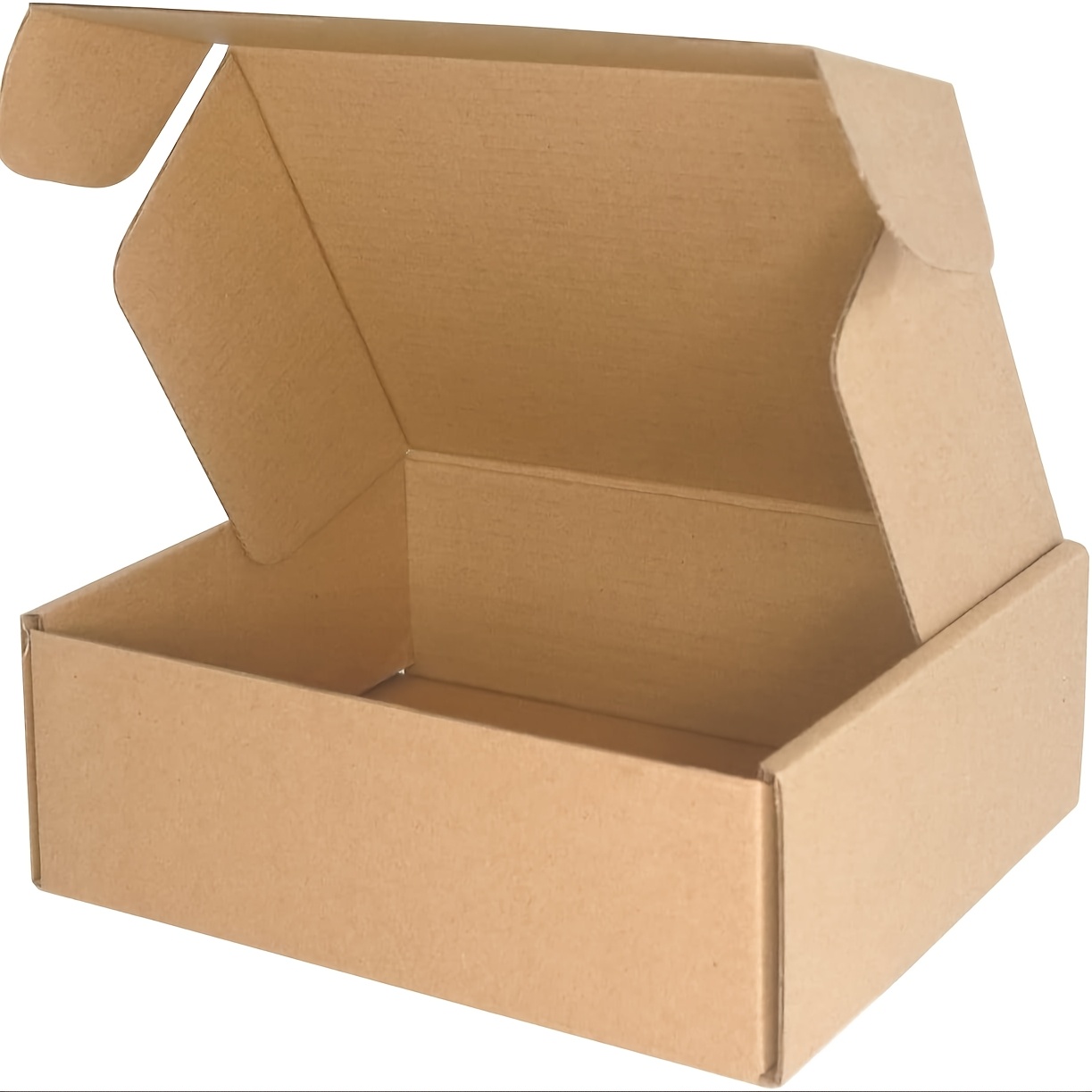 TEMU 10pcs Small Transport Boxes, 7.87x6.69x2.76in - Durable Cardboard Foldable Packing Boxes For Shipping And Gift Wrapping, Shipping Supplies |
