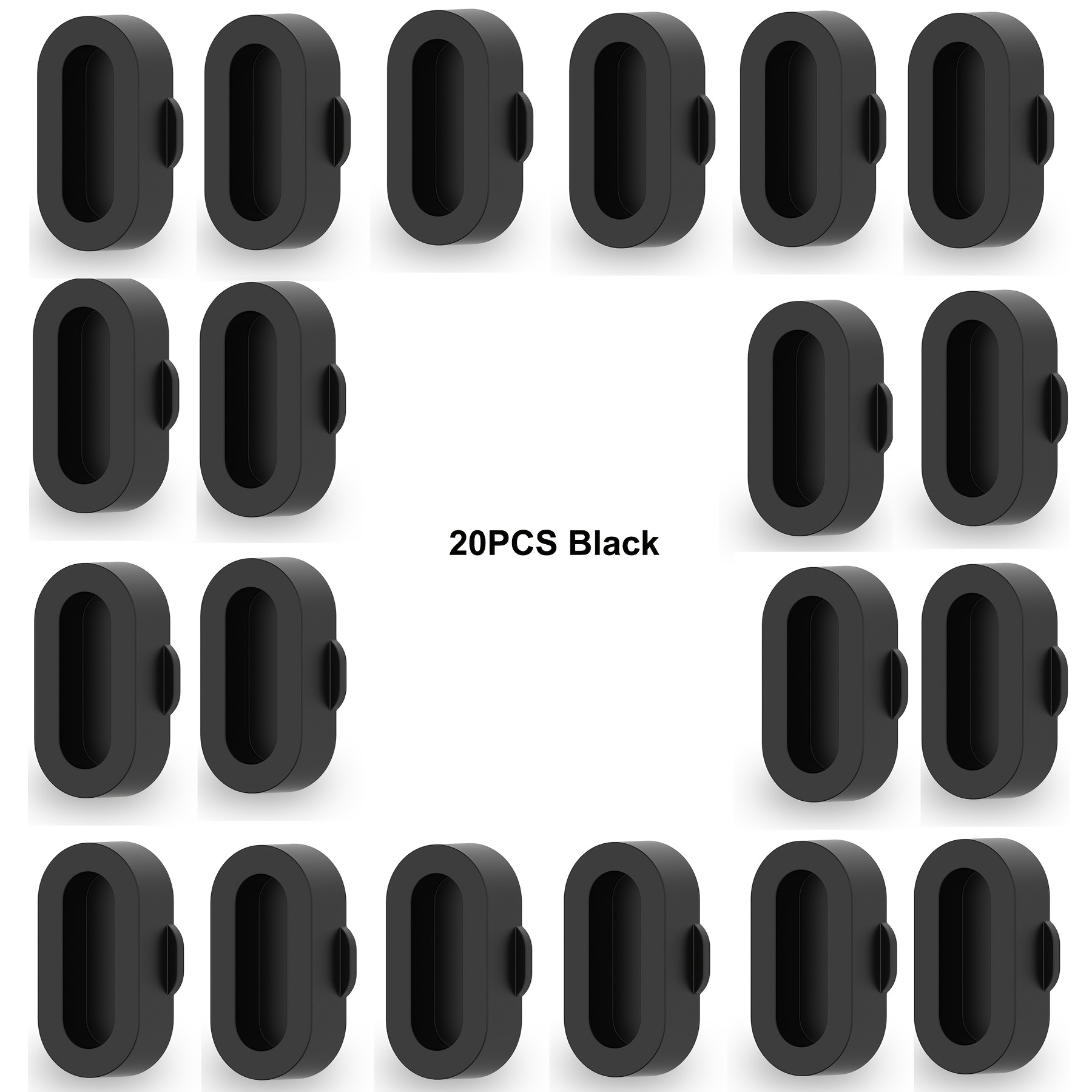 Image of 20pcs Dust Plug Compatible With Garmin Fenix 7 7s 7x 6 6s 6x 5s 5x Plus/ 3/4// 935 Smartwatch Silicone Charger Port Protector Anti Dust Plugs Caps Cover