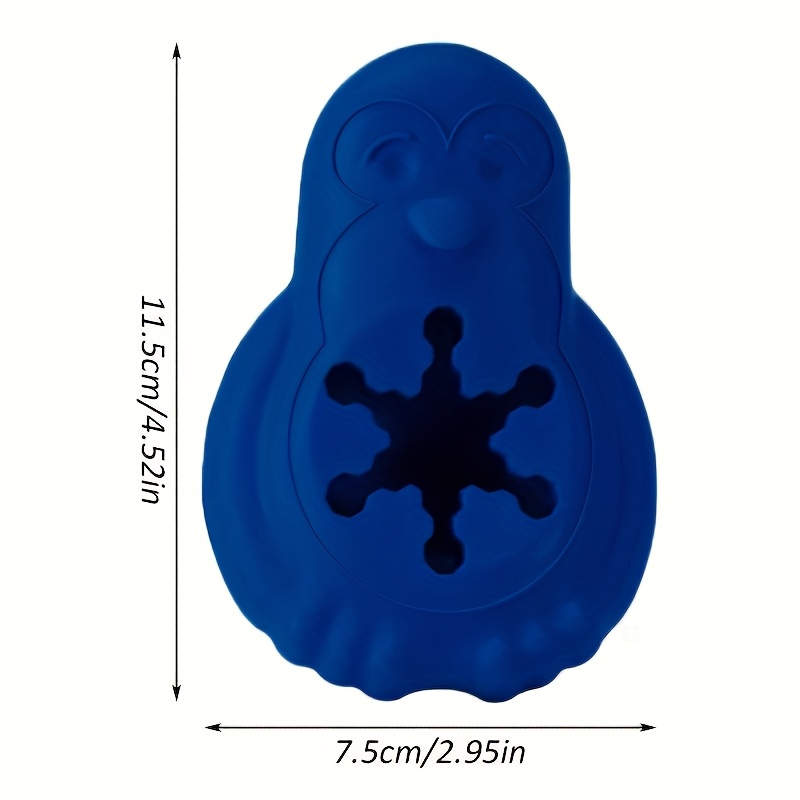 Penguin, Freezable Dog Toy For Small Dogs, Freeze, Dog Toy To Fill With Treats, Scented, Interactive Pet Puzzle For Boredom Or Anxiety