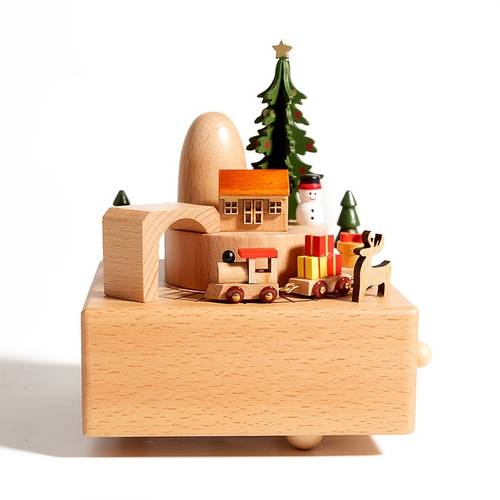 item picture centerpieces party supplies decorations exquisite wooden ornaments music boxes high quality high aesthetics high quality mechanical movement no electricity needed custom text unique souvenir