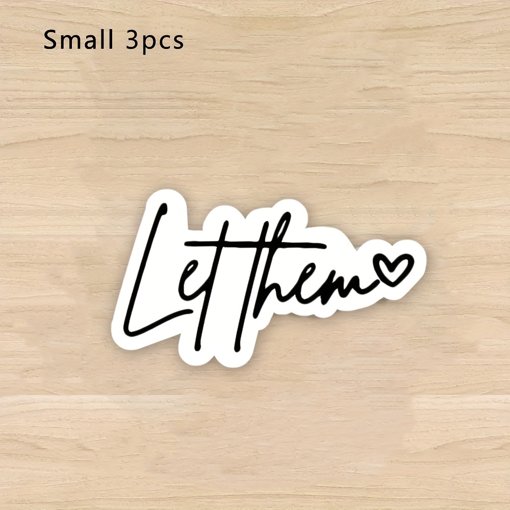 TEMU Inspirational "" Vinyl Sticker - Bullet Journals, Planners, Laptops & Water Bottles | Self-care & Decal