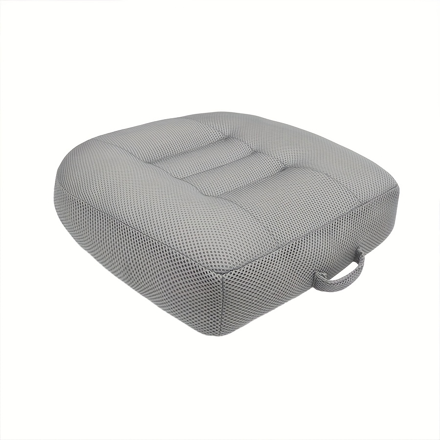 TEMU Ergonomic Booster Seat Cushion Designed To Improve Visibility; Suitable For Drivers, Office Chairs, Car Seats, And Passenger Seats. Features