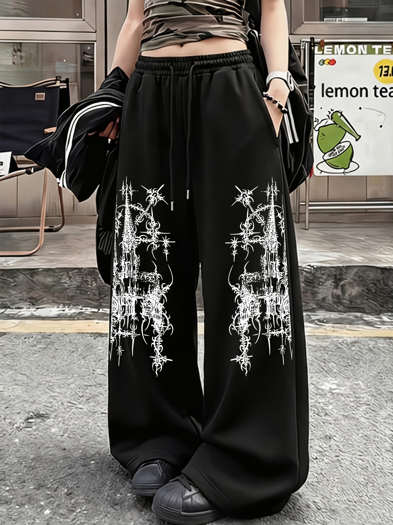 y2k sweatpants sold on Temu Canada