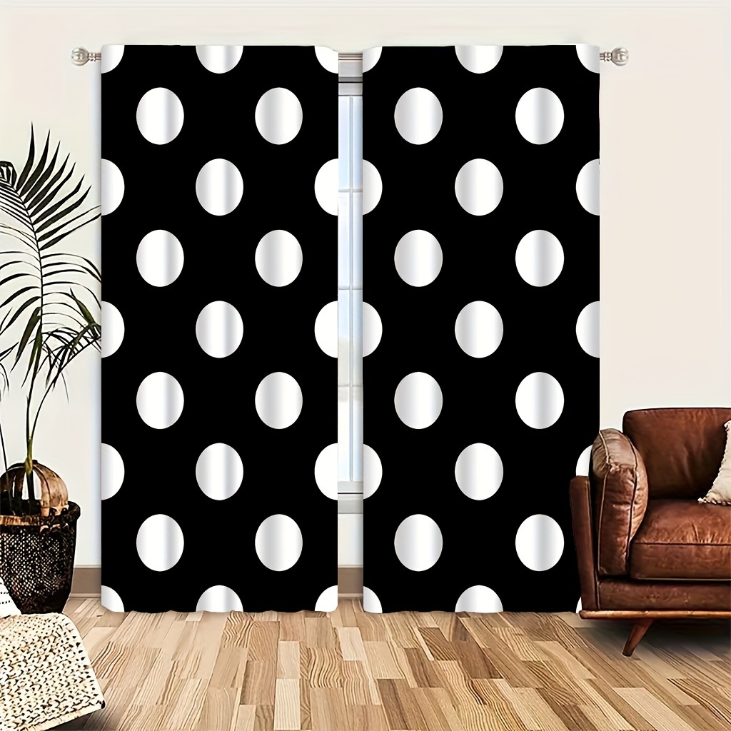 

Chic Black & Print Curtains - , Bedroom, Living Room & Office Decor