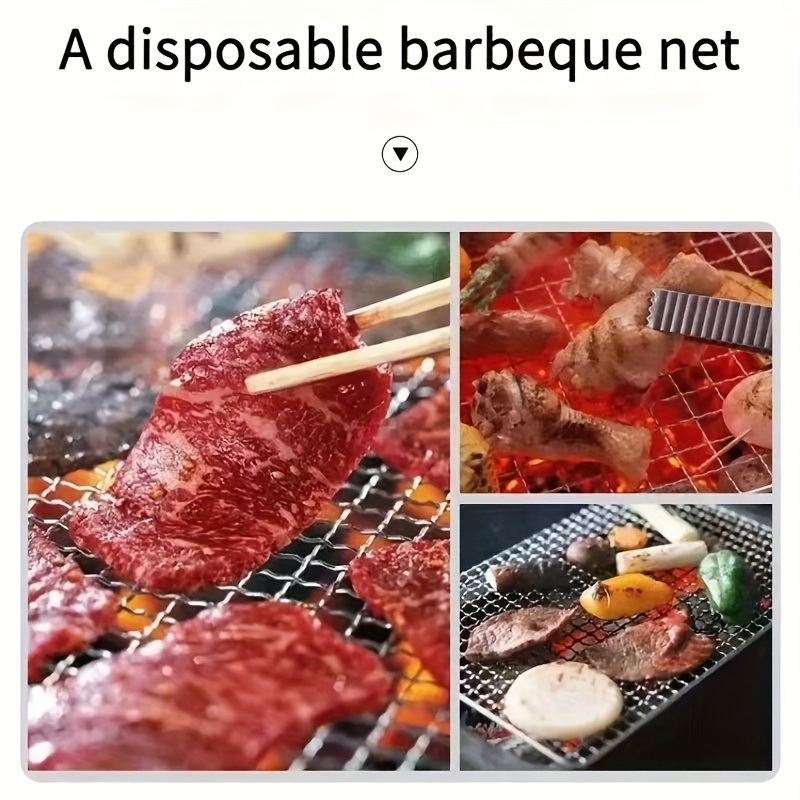 portable metal bbq grill rack for wood charcoal stoves ideal for outdoor and backyard cooking kitchen restaurant use 1pc details 6