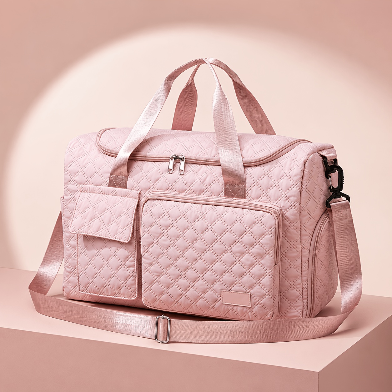 TEMU Tote Bag In Large & Small Sizes - Multi-functional Shoulder & Crossbody Handbag With Dry-wet Separation Compartments And Double-side Pockets,