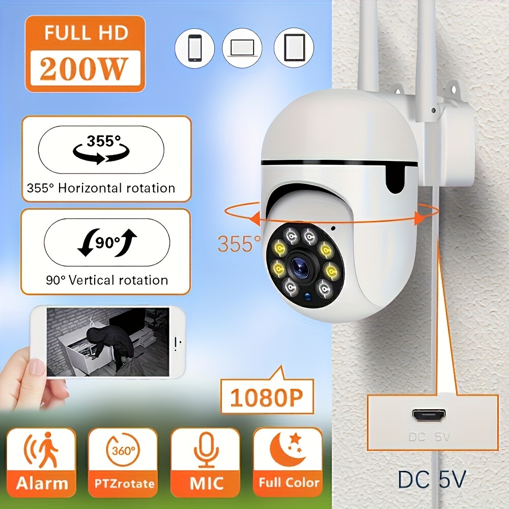 

1pc Yi 2.0mp Hd , 1080p Wireless Cam , , Auto , , Usb , Plastic, No - 2.4ghz