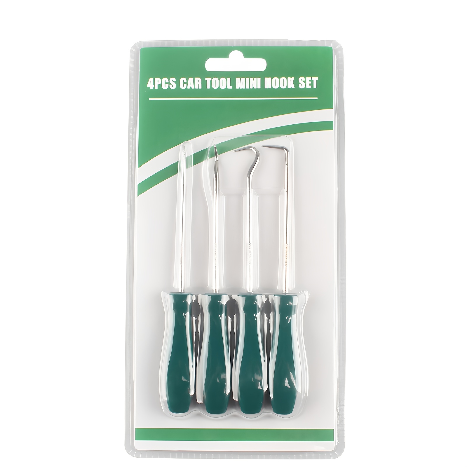 4pcs Pick And Hook Set With Non-slip Handle Oil Seal Screwdriver For Removing Small Fuses, Wire Plugs, And O-rings