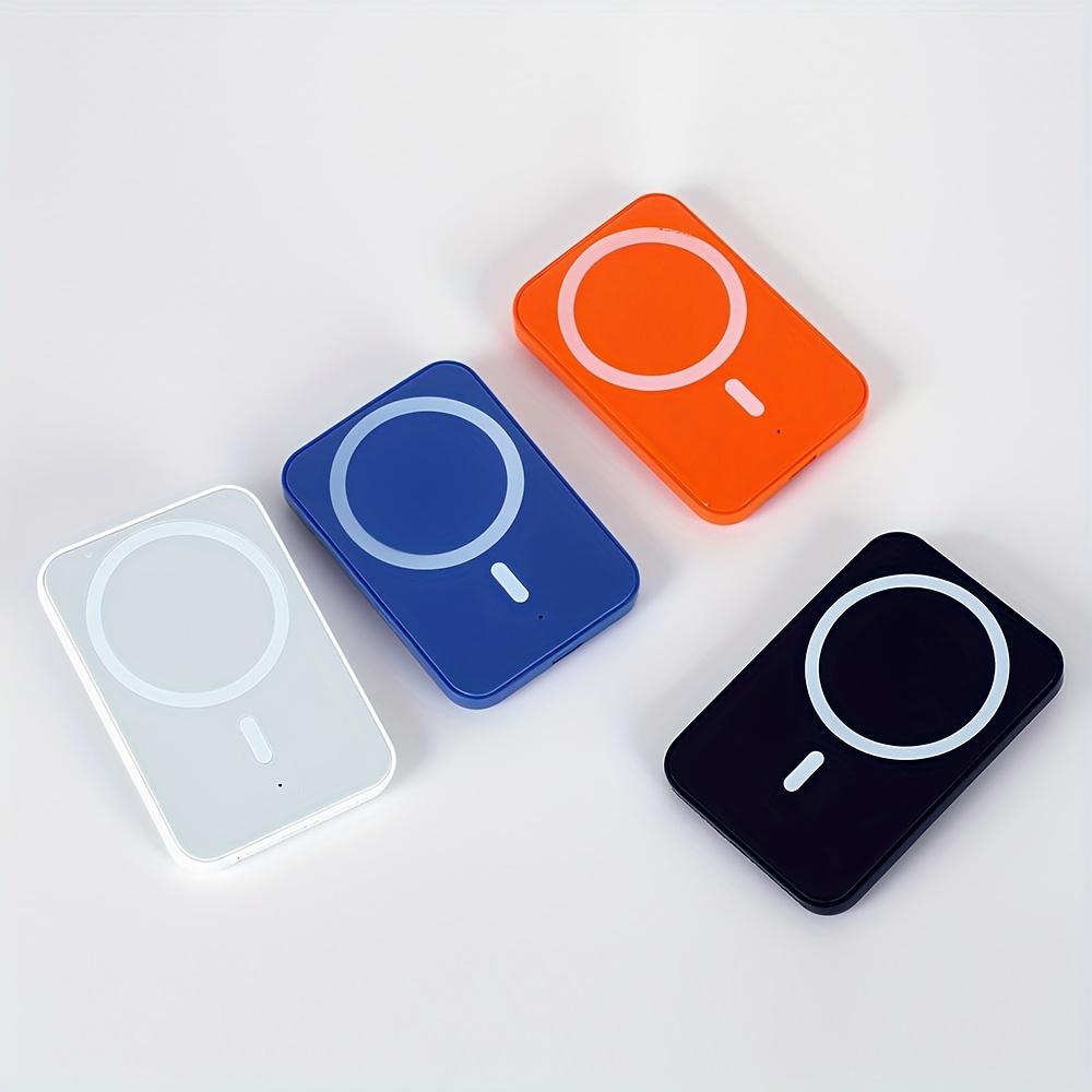 15w magnetic car wireless charger for iphone 17 16 15 14 13 12 pro   fast charging usb powered magnetic mount   white blue   options car phone charger sleek phone accessory modern phone accessory Product details 2