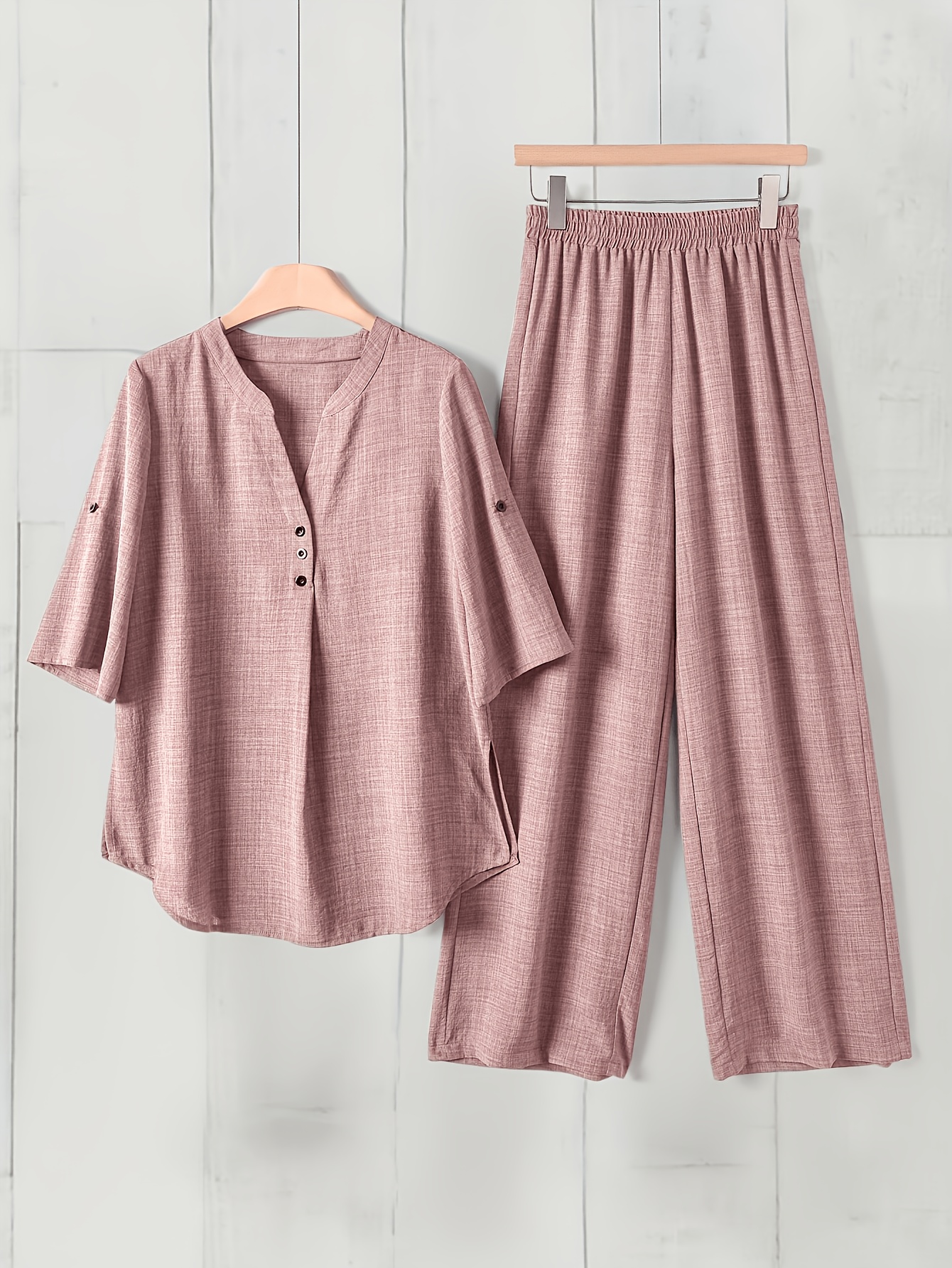 2025 summer new short sleeve stylish cool casual fashion simple 2pcs set