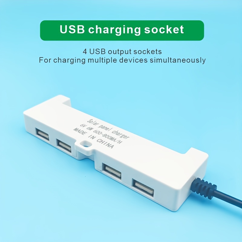       charger kit   4 usb       universal usb charging   600 800mah   per   5  included     multiple usb   details 4