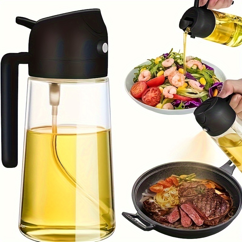 

Dual-use Oil Sprayer Bottle For Kitchen - Leak-proof Design, Air Fryers And Cooking