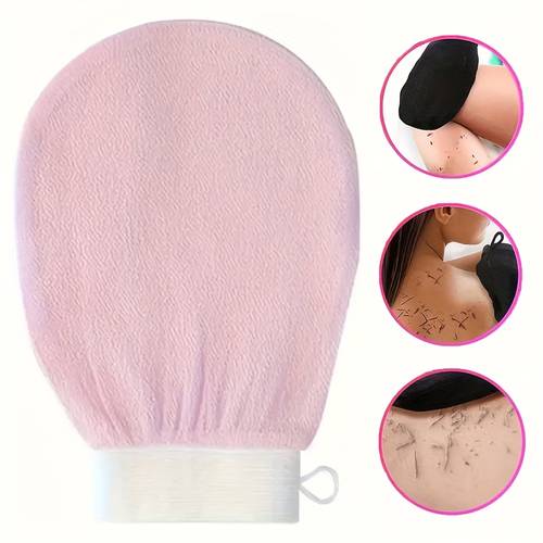 1pc deep exfoliating glove smooth and shiny body scrub for bathing cleansing gentle yet exfoliating glove exfoliating glove