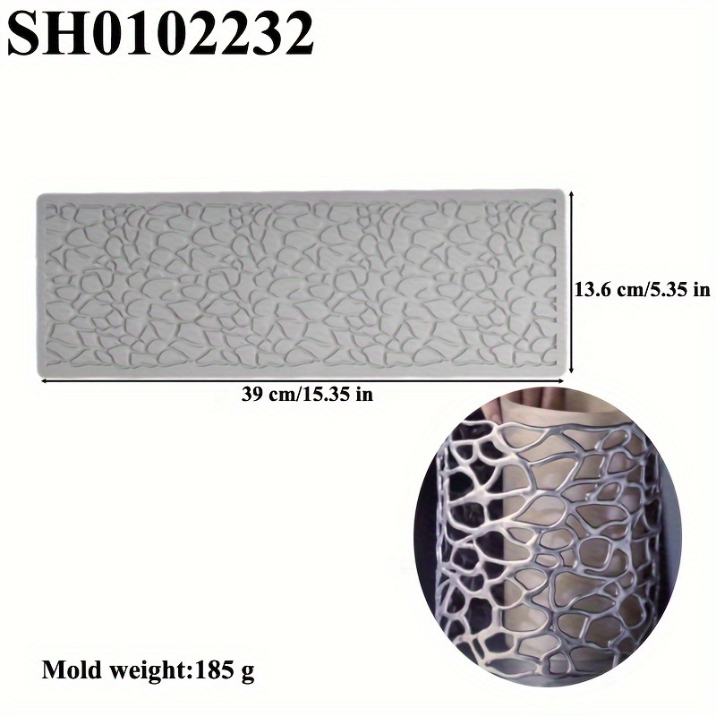 Multi-style Hollow Crispy Chip Tray Decoration Party Cake Decoration Silicone Mold For Decoration Production Plastic And Other Tools Molds
