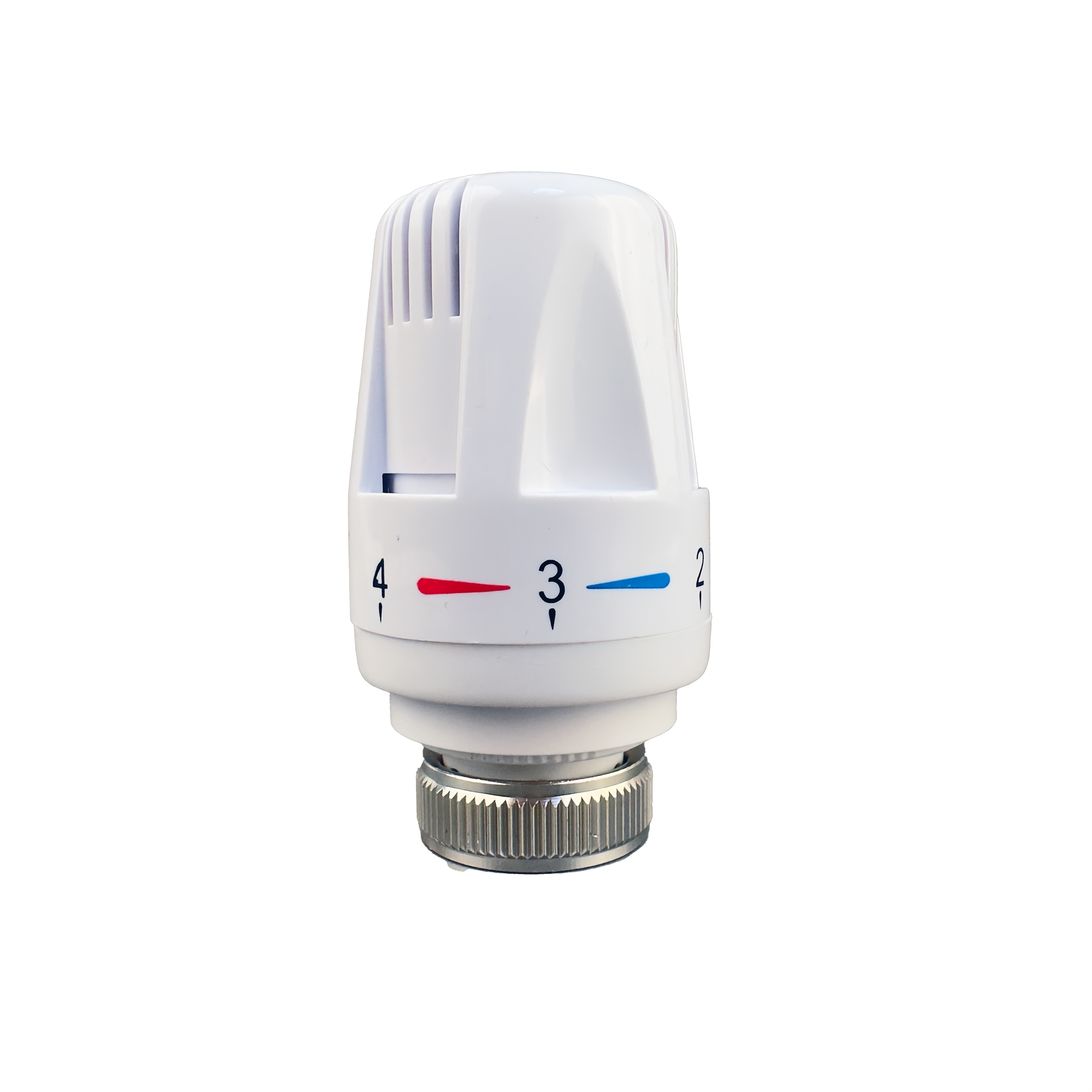 E-shop 1 Stück Intelligenter Heizkörperventil-Ersatzkopf – M30*1,5, Weißes ABS + Bronze, Temperaturregelung von 6°C bis 28°C für Haushalts- und