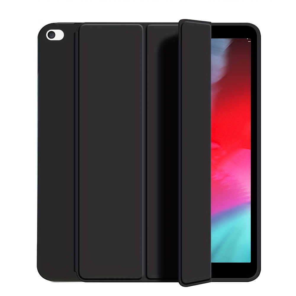 TEMU Case Slim Cover For Ipad Mini 5 Generation 2019/ Mini 4 3 2 1 (old Model) 7.9 Inch, Tpu Back Cover Trifold For Ipad Mini 5 4 3 2 1