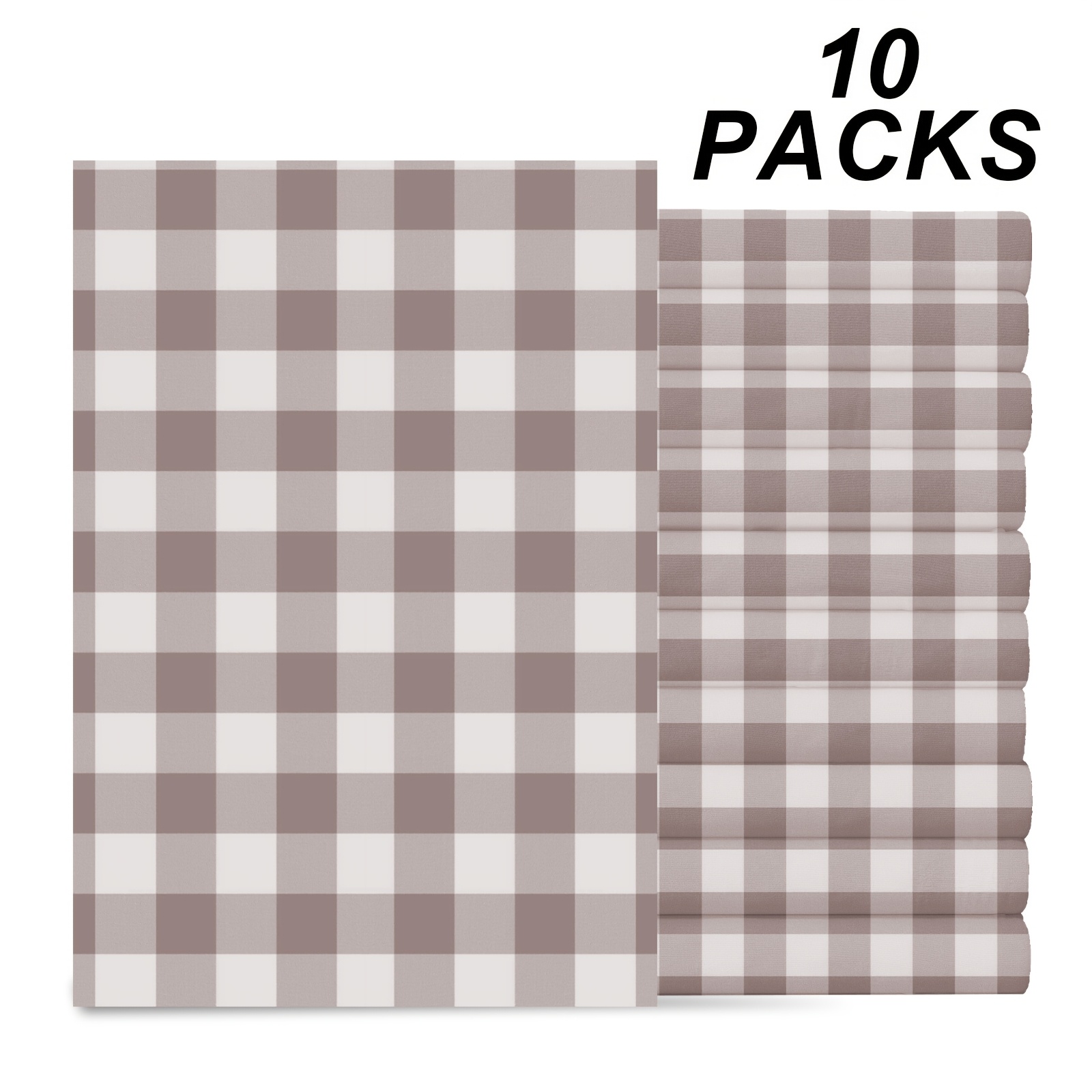 

10pcs Disposable Tablecloth Set - , , For Banquets & Parties - , , - Table