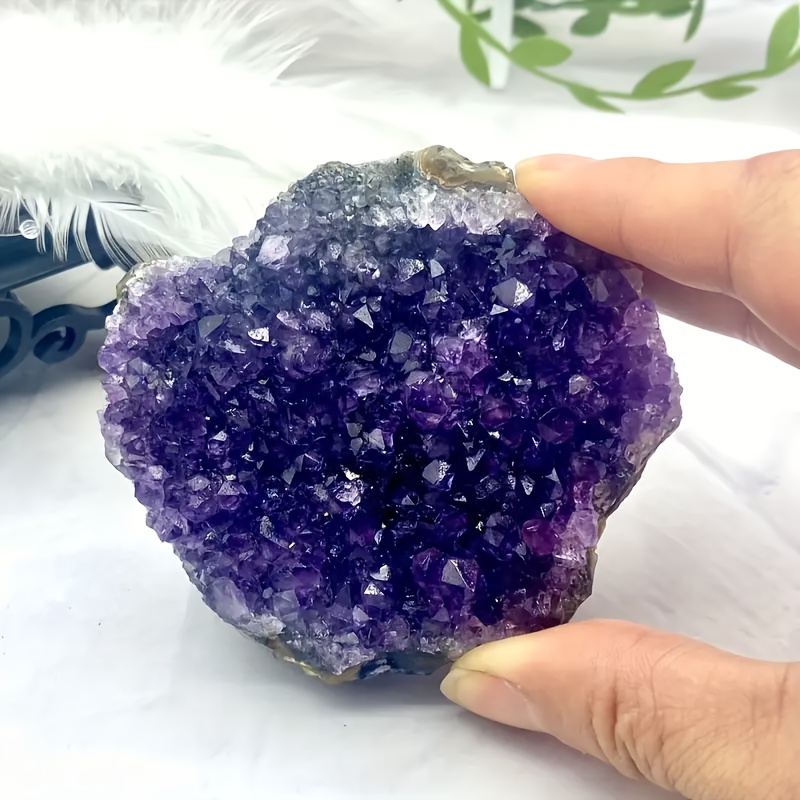 Natural Brazilian Crystal Cave Hexagonal Rough Stone