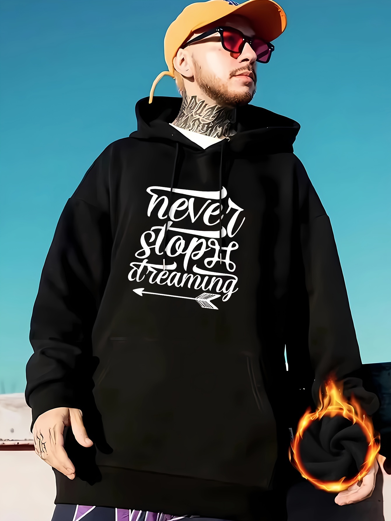 Plus Size Big And Tall Designer Hoodies Hooded Sweatshirt Hoodie